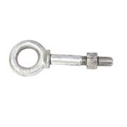 BARON MANUFACTURING Eye Bolt With Shoulder, Steel, Galvanized 22211